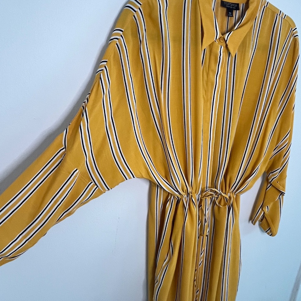 Top Shop Drawstring Dress - Picture 2 of 11